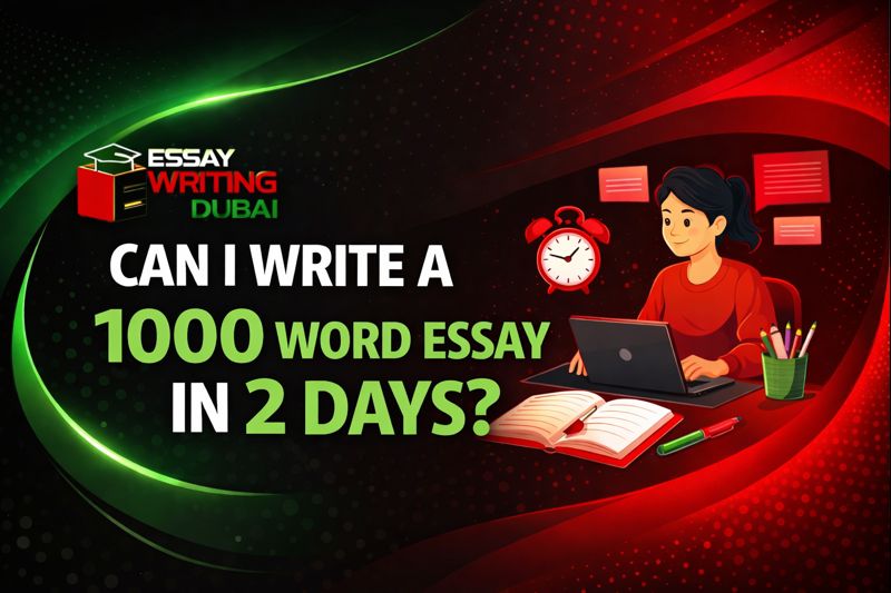 Can I Write a 1000 Word Essay in 2 Days
